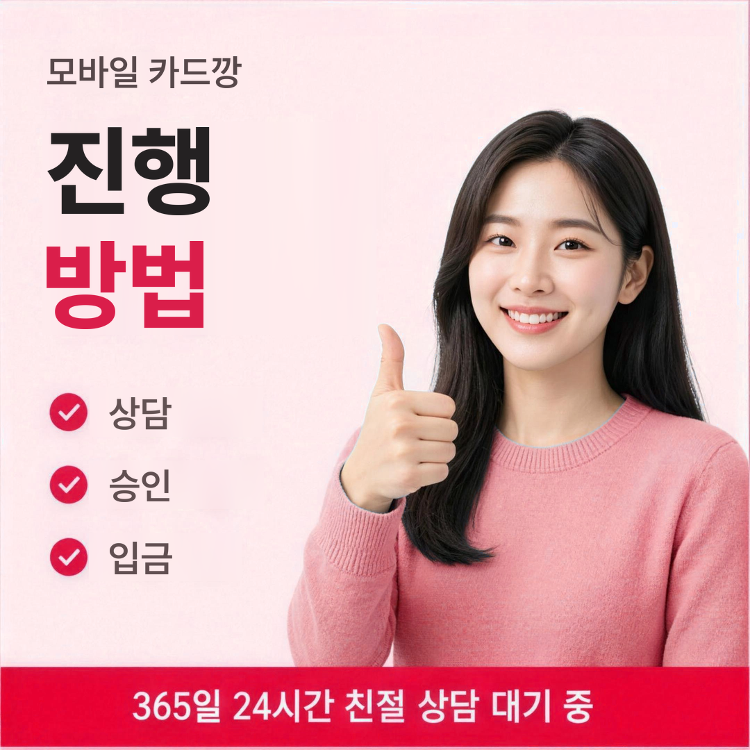다음머니 모바일 카드깡 진행 방법 안내